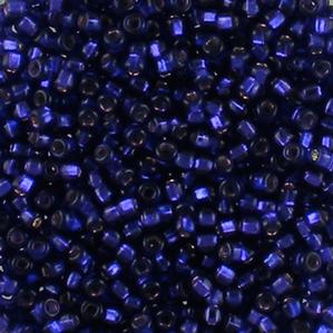 G11-289 8/0 Seed - Royal Purple Silverlined